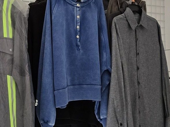 Long-sleeve performance polo
